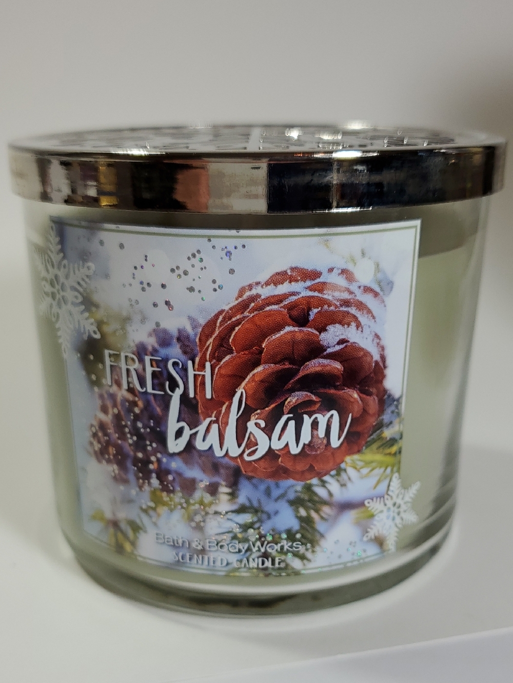 Bath & Body Works "Fresh Balsam" Candle